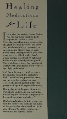 Cover of Healing meditations for life