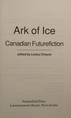 Cover of Ark of ice