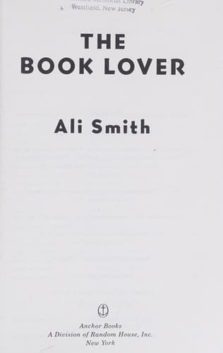Cover of The book lover