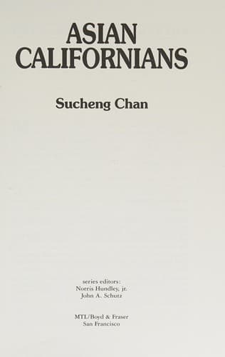 Cover of Asian Californians