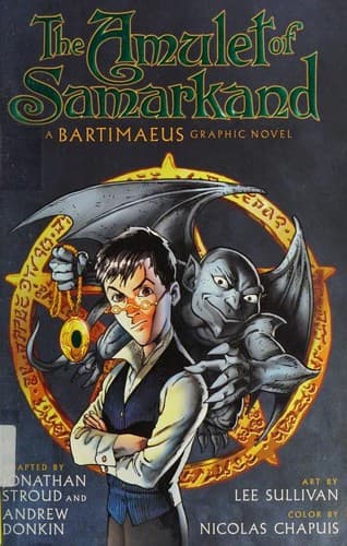 Cover of Amulet of Samarkand Graphic Novel