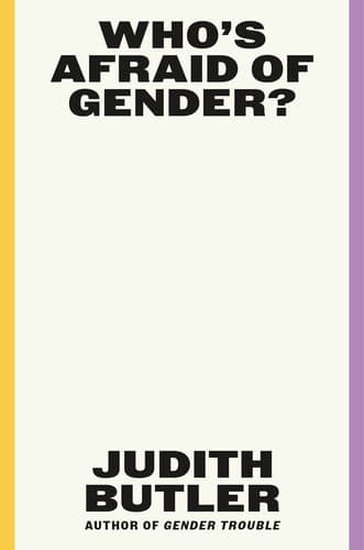 Cover of Who’s Afraid of Gender?