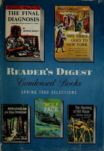 Cover of Reader's Digest Condensed Books