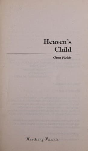 Cover of Heaven's child