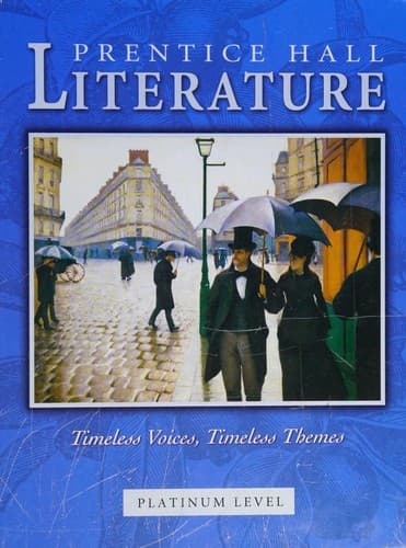 Cover of Prentice Hall Literature -- Timeless Voices, Timeless Themes -- Platinum Level