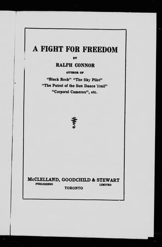 Cover of A fight for freedom