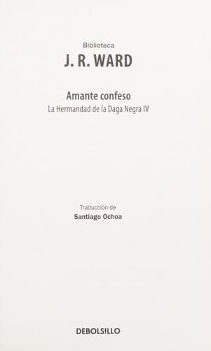Cover of Amante Confeso (la Hermandad de la Daga Negra 4)