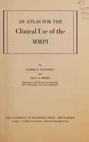 Cover of An Atlas for the Clinical Use of the MMPI