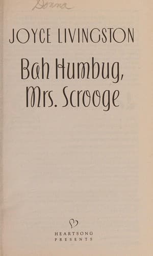 Cover of Bah Humbug, Mrs. Scrooge