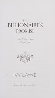 Cover of Billionaire's Promise