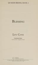Cover of Blessing