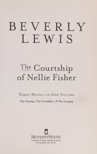 Cover of The courtship of Nellie Fisher
