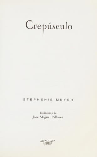 Cover of Crepúsculo. décimo Aniversario. Vida y Muerte / Twilight Tenth Anniversary. Life and Death (Dual Edition)