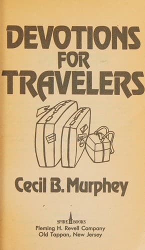 Cover of Devotions for travelers (Spire books)