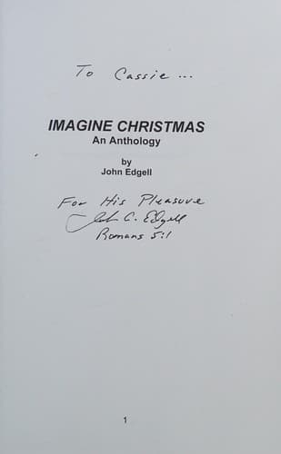 Cover of Imagine Christmas