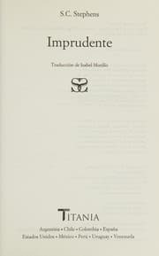 Cover of Imprudente