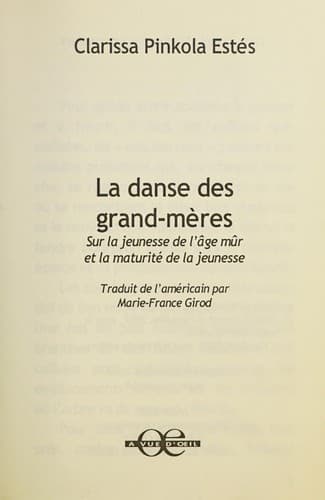 Cover of La danse des grand-mères