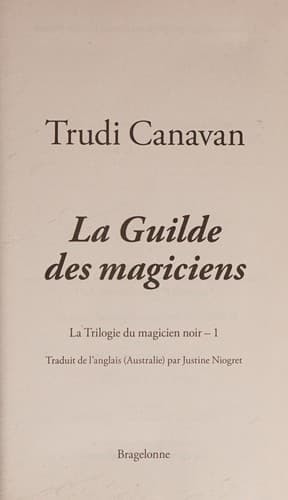 Cover of La Guilde des magiciens
