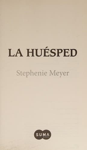 Cover of La Huesped