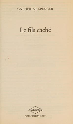 Cover of Le Fils Cache