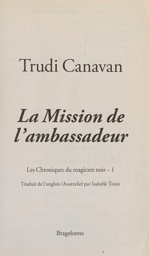 Cover of Les Chroniques du magicien noir, T1