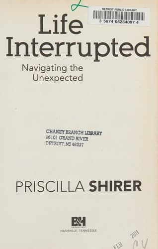 Cover of Life interrupted