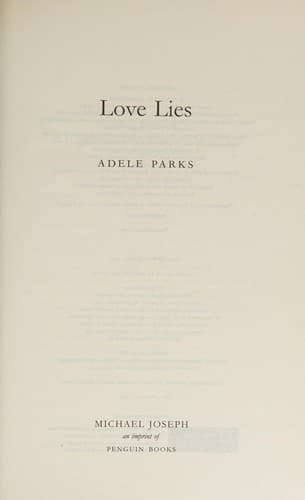 Cover of Love Lies