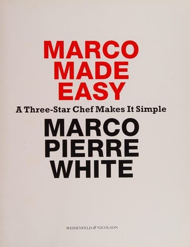 Cover of Marco Made Easy