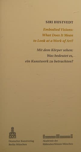 Cover of Embodied Visions