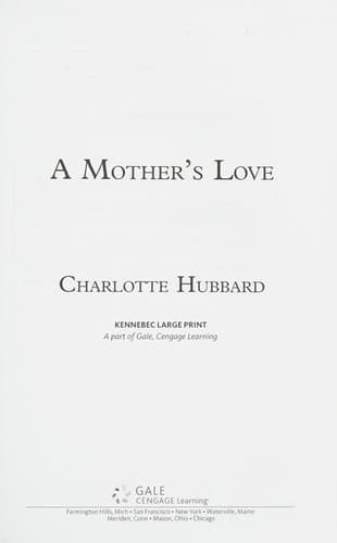 Cover of Mother's Love