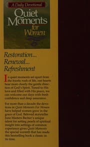 Cover of Quiet Moments for Women (A Daily Devotional)