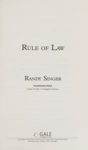 Cover of Rule of law