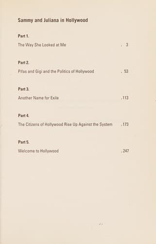 Cover of Sammy and Juliana in Hollywood