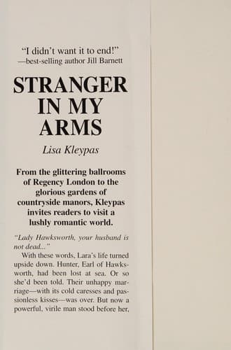Cover of Stranger In My Arms