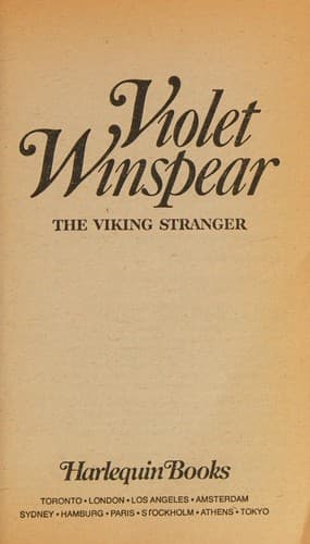 Cover of Viking Stranger