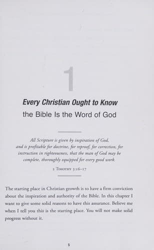 Cover of What Every Christian Ought to Know