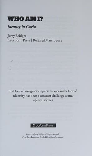 Cover of Who Am I?