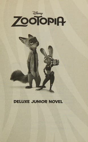 Cover of Zootopia Deluxe Junior Novelization