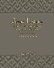 Cover of Jesus Listens Note-Taking Edition, Leathersoft, Gray, with Full Scriptures