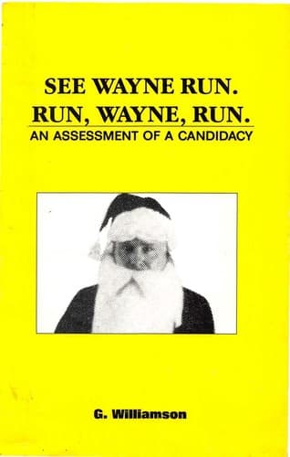 Cover of See Wayne run. Run, Wayne, run