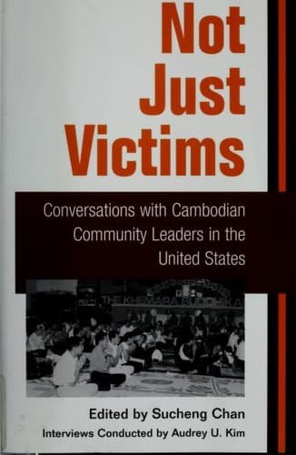 Cover of Not just victims