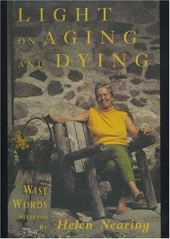 Cover of Light on aging and dying