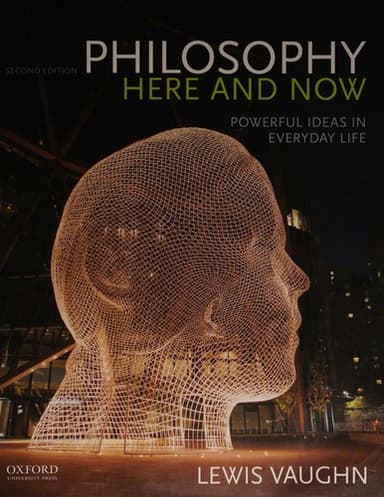 Cover of Philosophy Here and Now