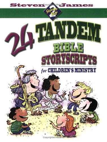 Cover of 24 Tandem Bible Story Scripts For Children's Ministry (Stories 2 Tell)