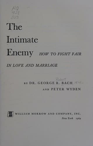 Cover of Intimate Enemy