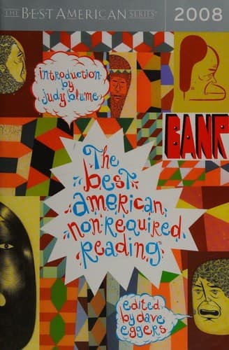 Cover of The Best American Nonrequired Reading 2008