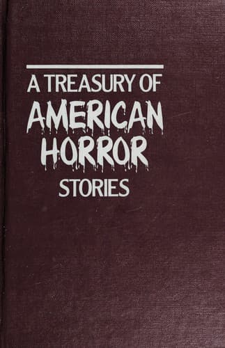 Cover of Treasury of American horror stories