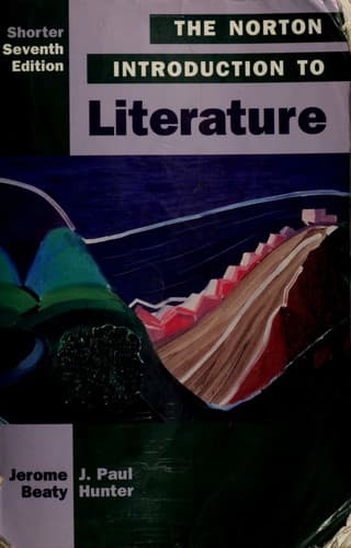 Cover of The Norton introduction to literature