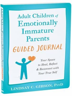 Cover of Adult Children of Emotionally Immature Parents Guided Journal