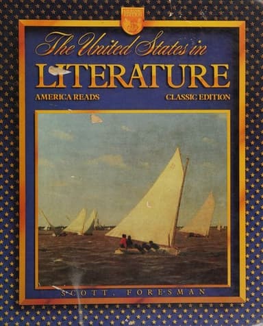 Cover of The United States in literature -- America Reads Classic Edition